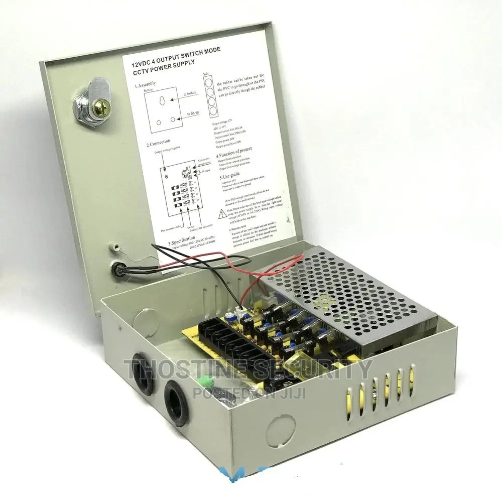 4 Ways CCTV Power Supply