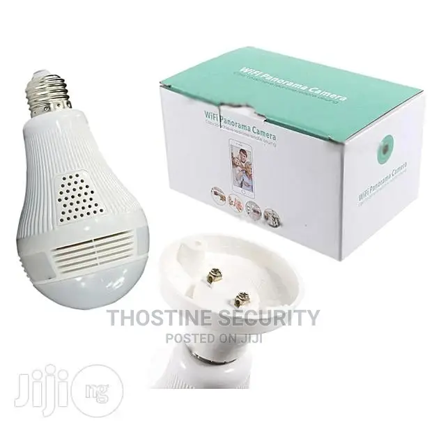 Wifi Panoramic Bulb Camera for Smartphone View