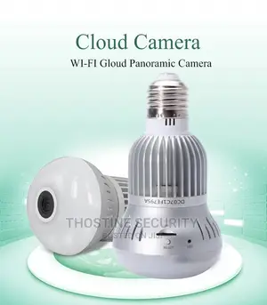 Wifi Panoramic Bulb IP Camera