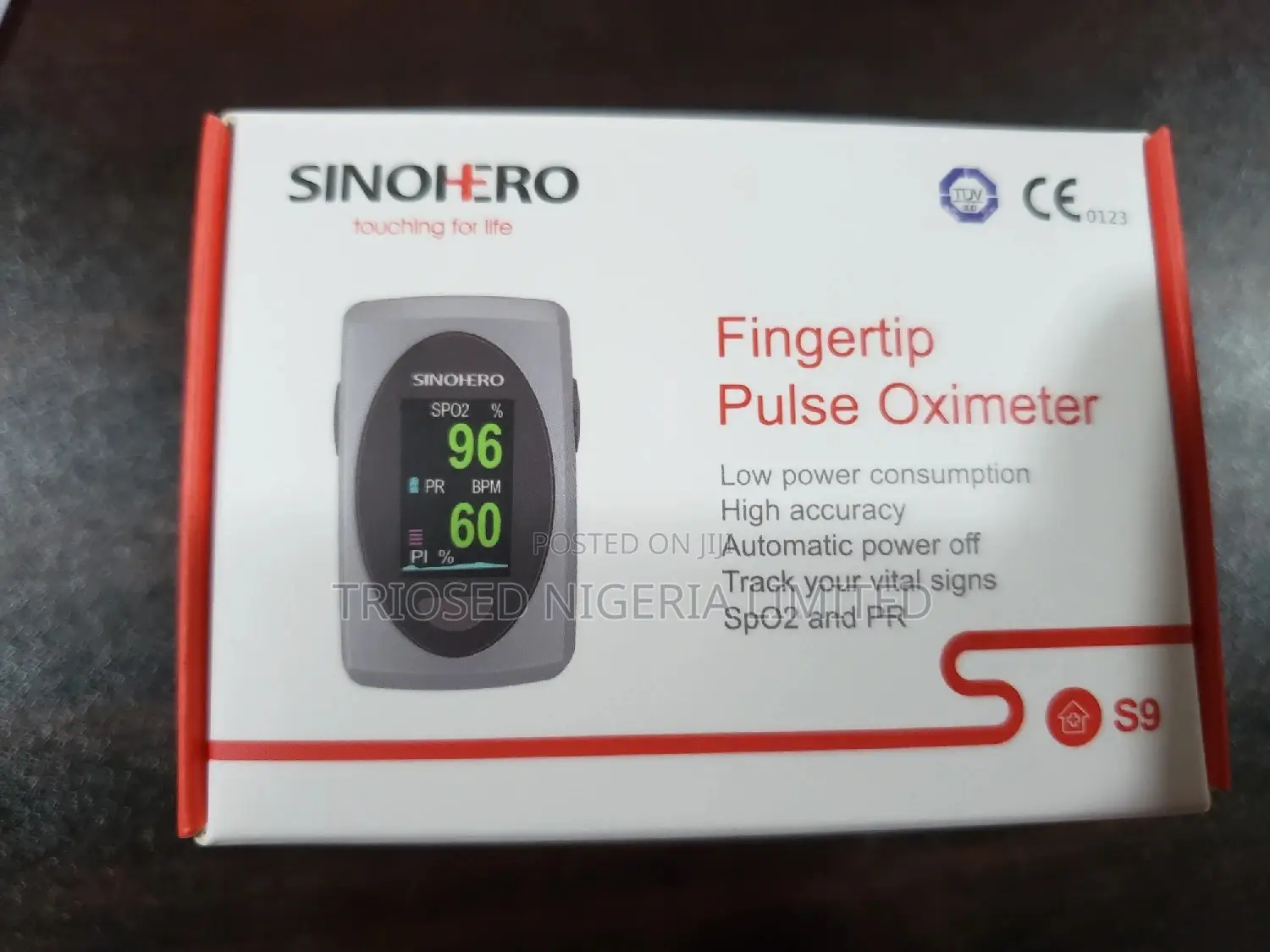 Finger Pulseoximeter S9