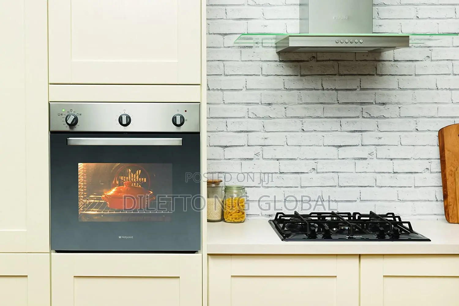 Hotpoint GA2124CIX Built in Gas Single Oven