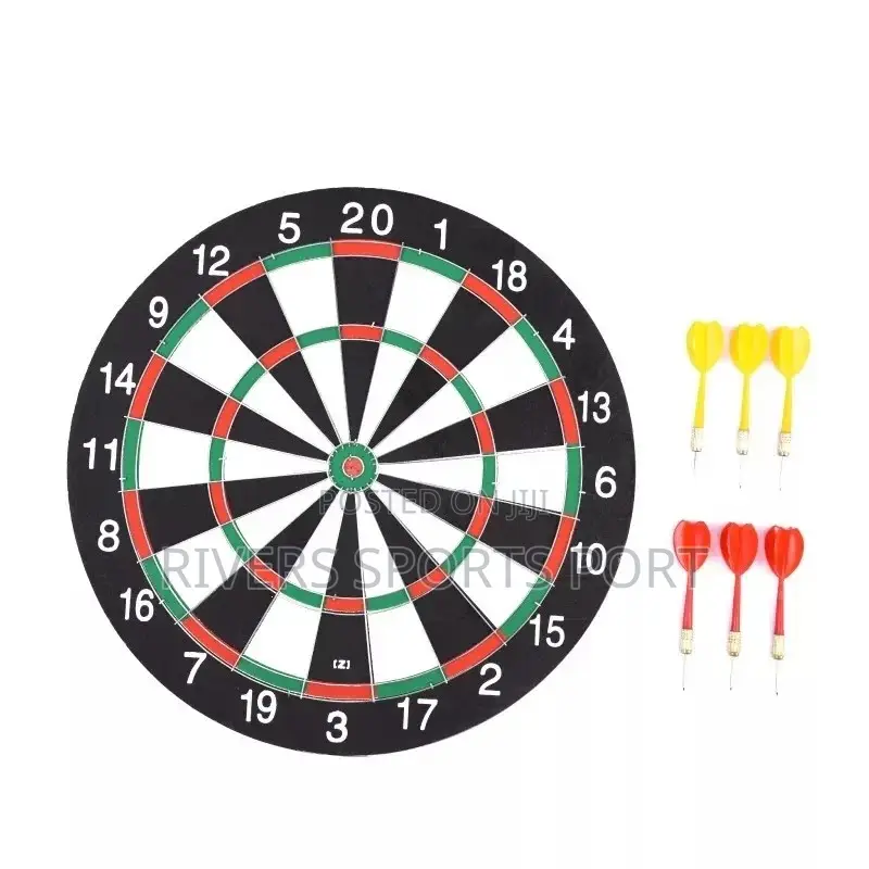 Dart Board Game With 6 Darts