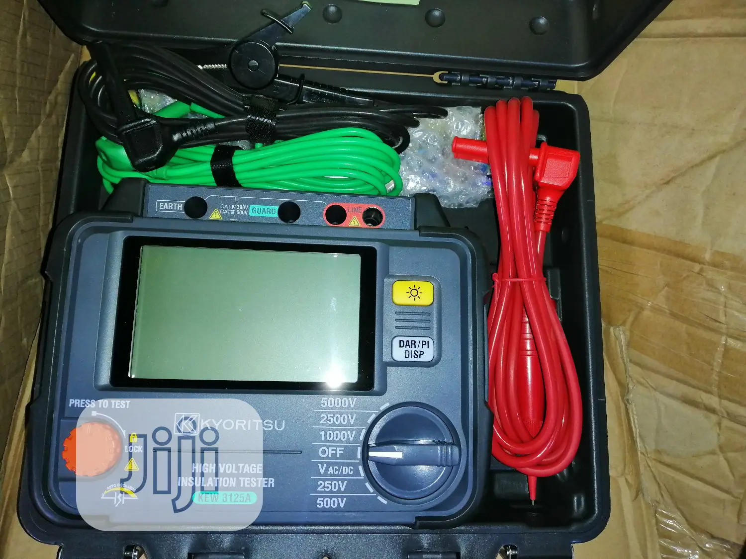 KYORITSU High Voltage Insulation Tester 5KV KEW 3125A