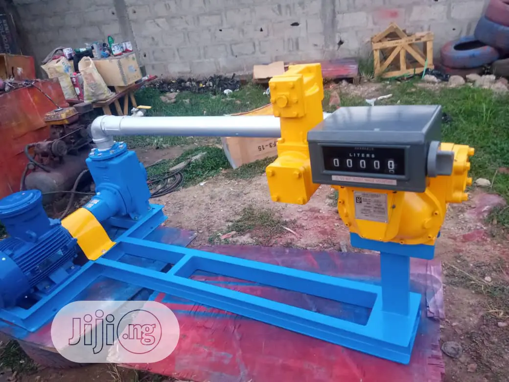 Self Priming Pump Coupled Electric Motor and Flow Meter