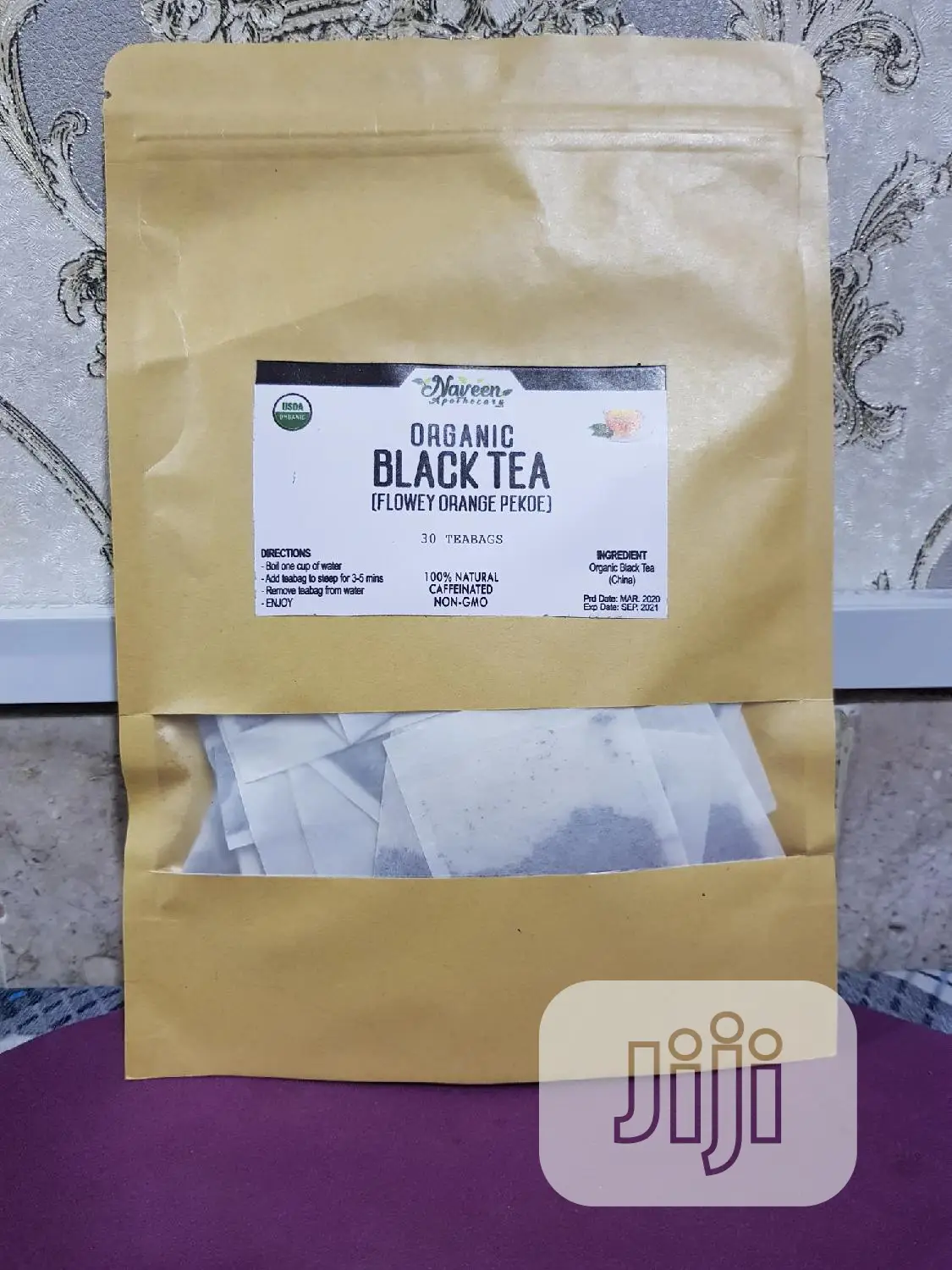 Organic Black Tea (30 Tea Bags)