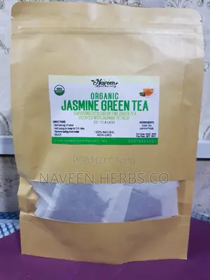 Organic Jasmine Green Tea (30 Teabags)