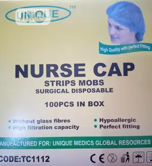 Nurse Cap (Strip Mobs Surgical Disposable)