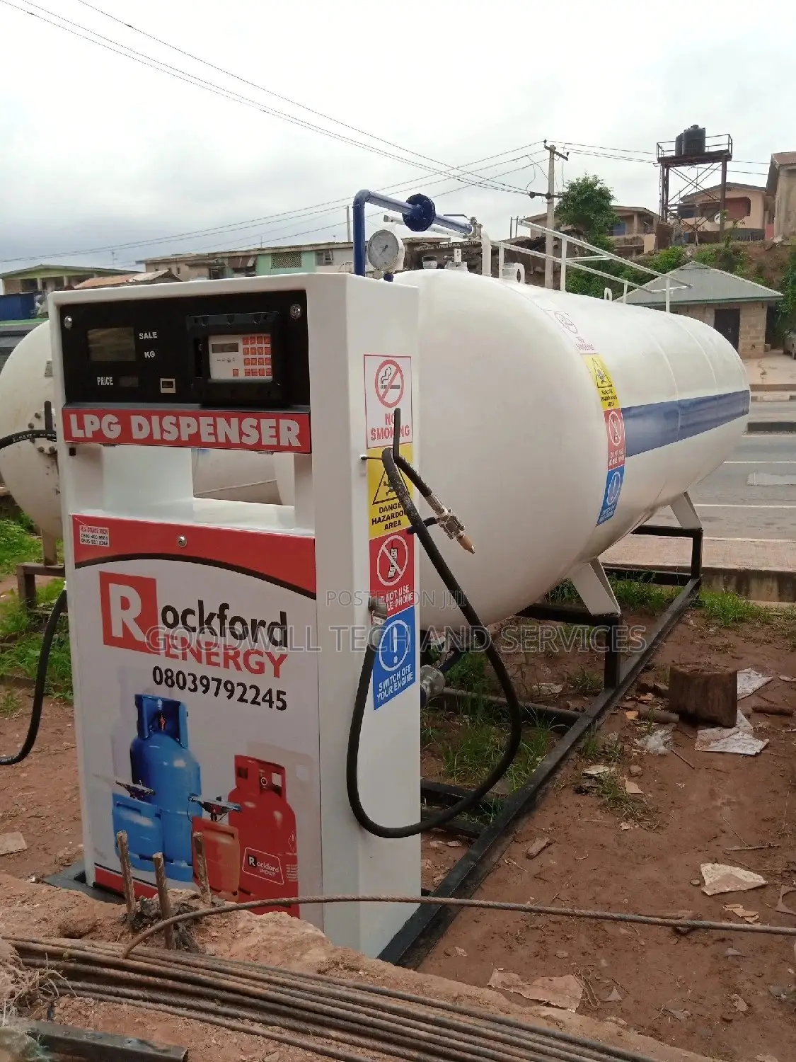 An Lpg Skids Or Plant Of Different Sizes