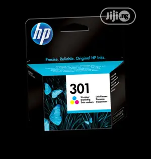 HP 301 Tri-Colour Original Ink Cartridge - Toner Place