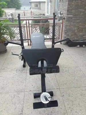 Rugged Weight Bench With 50kg Weight