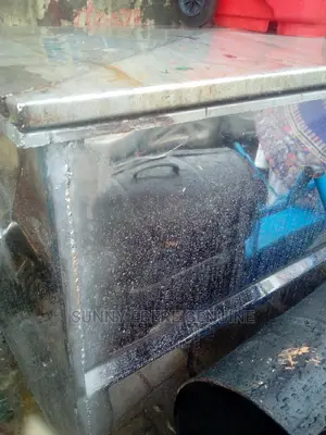 Steel Metal Waste Container Bin 4 Wheels 100% Authentic
