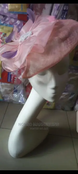 White Long Mannequin Head For Hats/Wigs