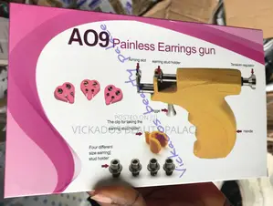 Ear Piercing Gun Set Safety Ear Nose Navel Body Piercing