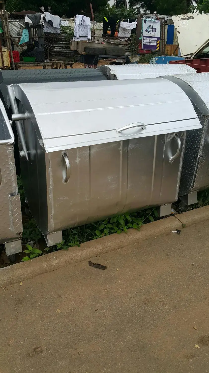 AEPB Specified Metal Waste Bin. Free Delivery Within Abuja