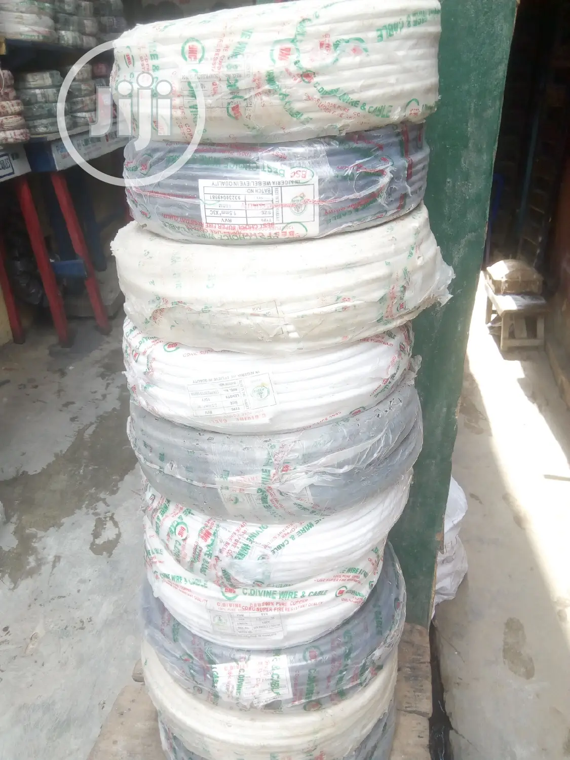 2.5mm 4coil Nigerian Flex Cable