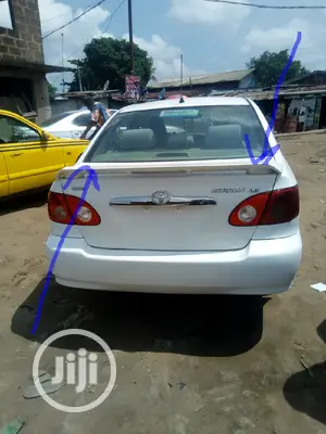 Toyota Corolla Boot Spoiler