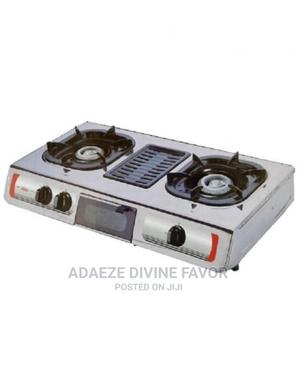 Akai Gas Cooker With Grill Silver