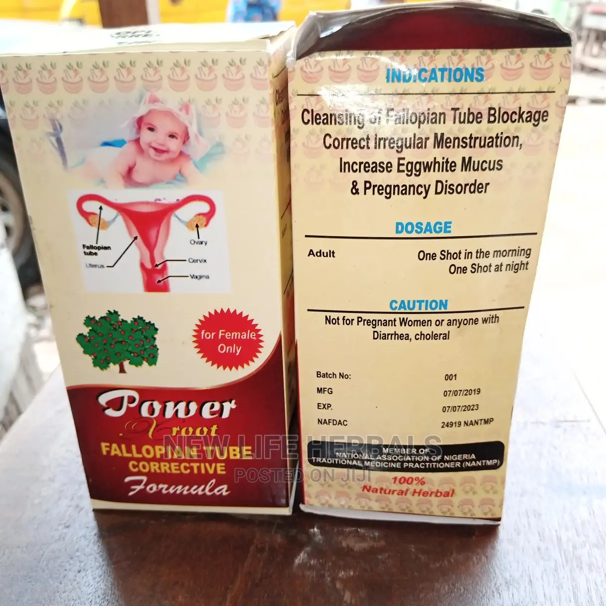 Power Root Fallopian Tube Corrective Formular.