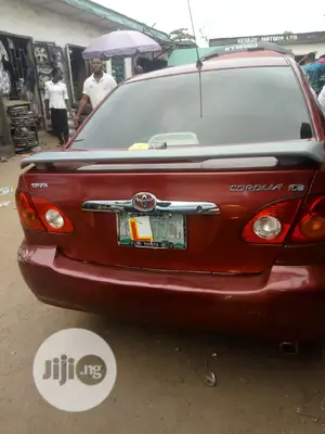 Corolla Boot Spoiler
