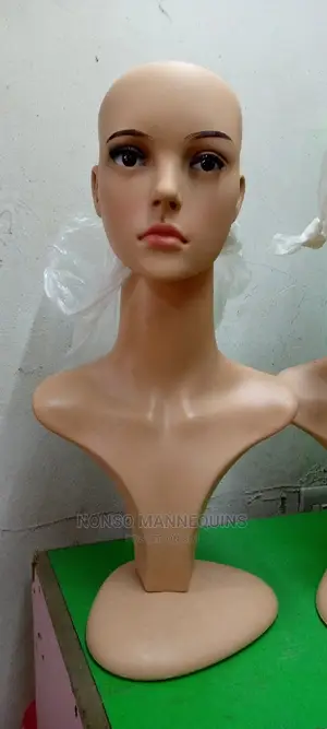Removable Bald Head Female Mannequins