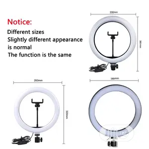 Ring Light With Tripod USB Selfie
