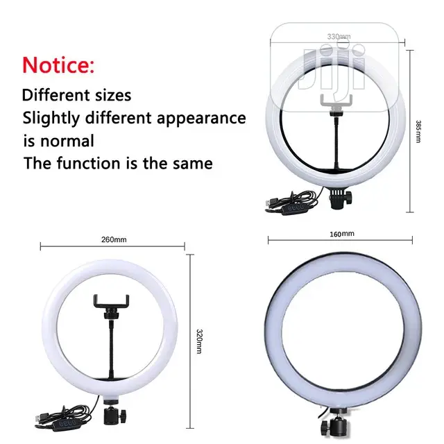 Ring Light With Tripod USB Selfie