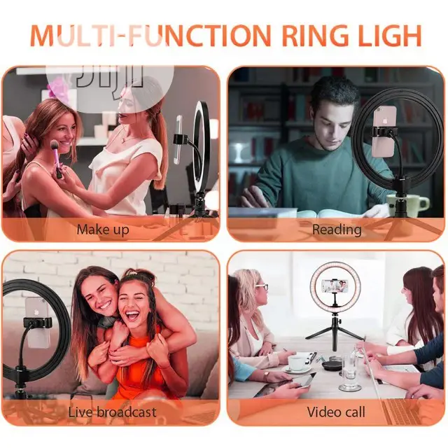 Ring Light With Tripod USB Selfie