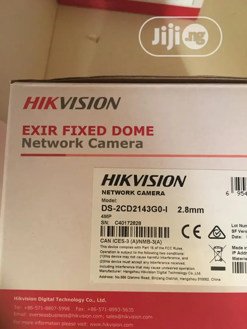 Hikvision 4mp Ip Camera With Voice