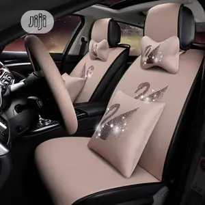 New Swan Hot Drill Leather Car Seat Cushion Cover