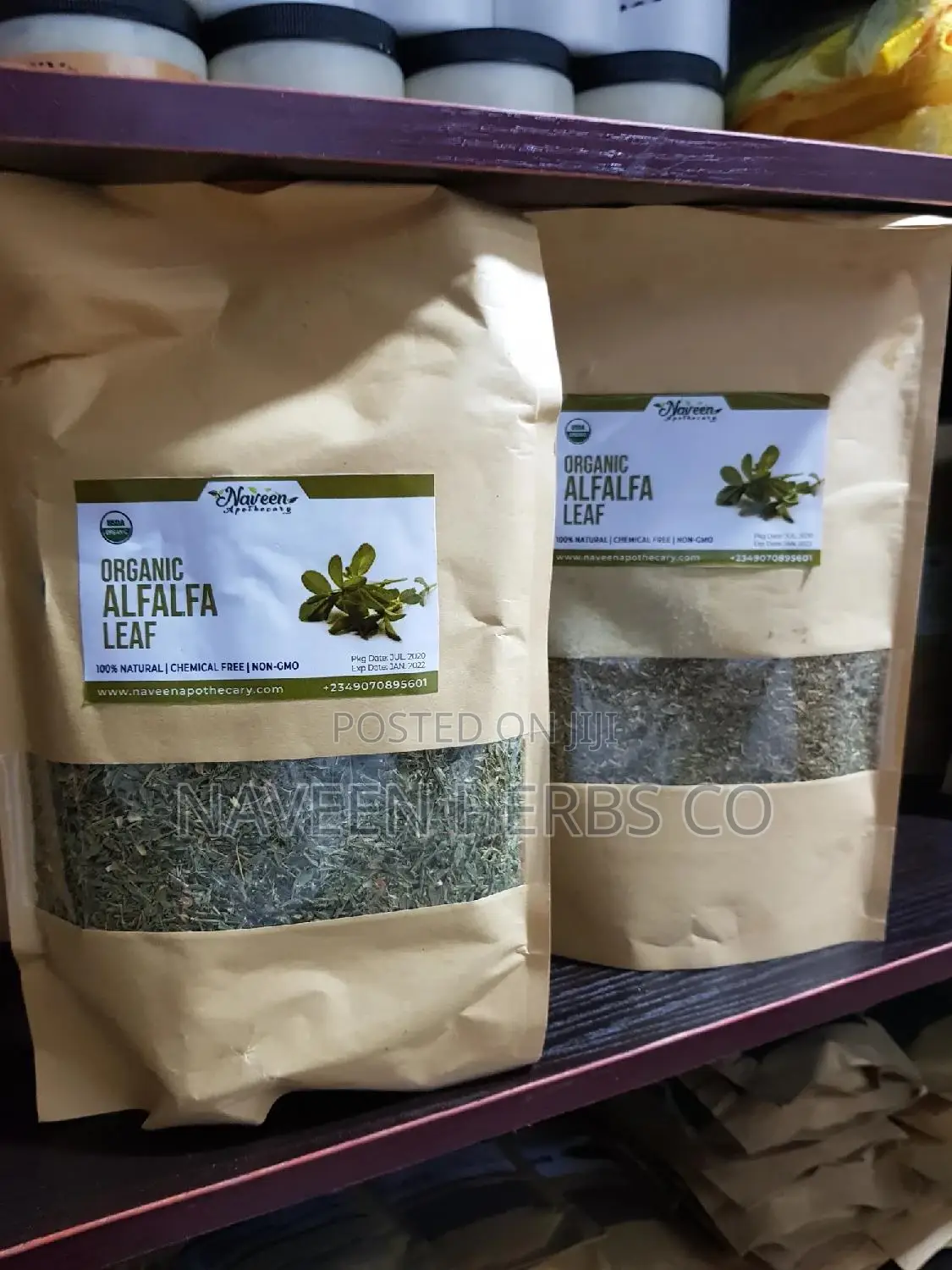 Organic Alfalfa Leaf - 50g