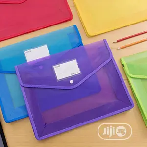 Large Capacity Twisted Button Document Bag