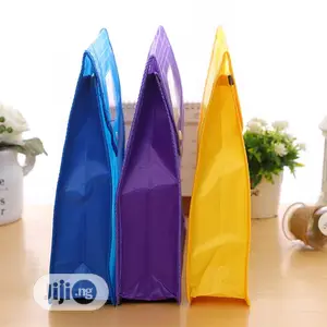 Large Capacity Twisted Button Document Bag