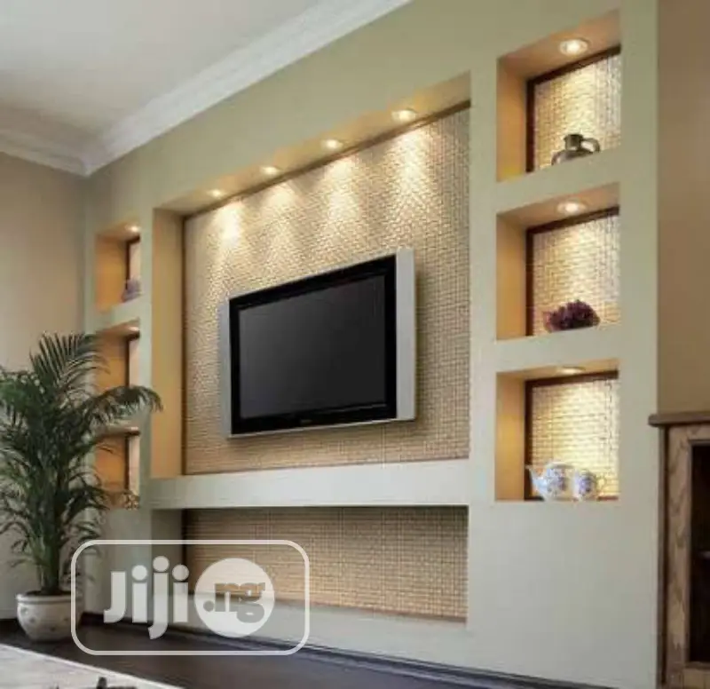 False TV Wall Console