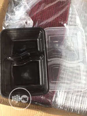 12 Pcs Partition Take Away Plate