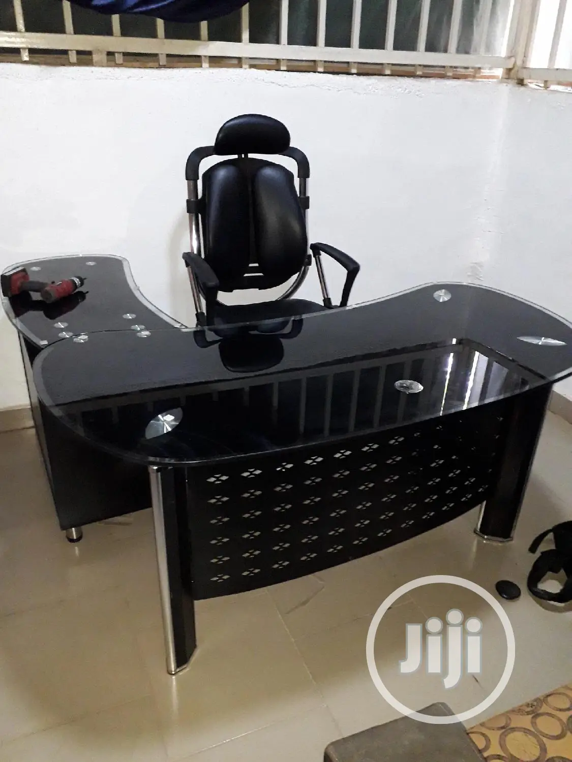 Glass Office Table