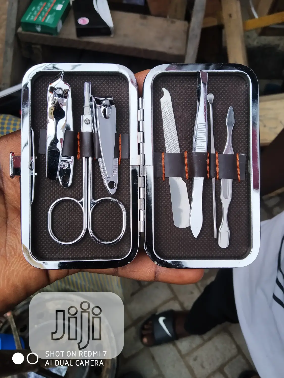7pcs/Set Multifunction Nail Clippers Set Stainless Steel