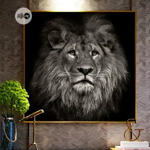 Artwork With Frame Lion