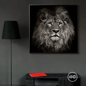 Artwork With Frame Lion