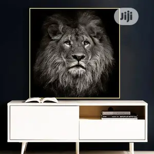 Artwork With Frame Lion