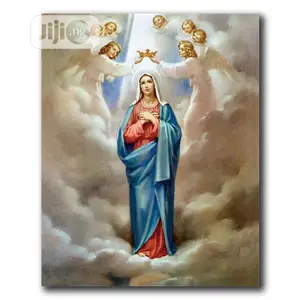 Virgin Mary Christian Cuadros Canvas