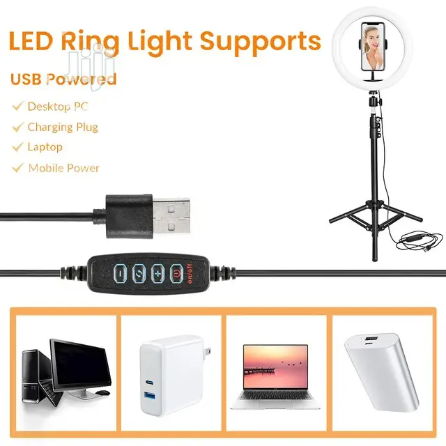 Selfie Ring Light USB