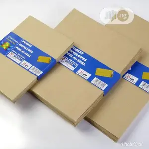 Stationery Sinarline Foolscap Envelope Brown, Pack of 25pcs