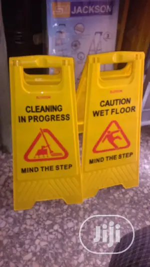 Cleaning Caution Sign