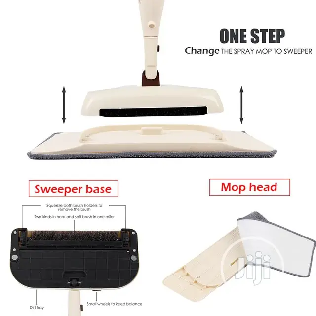 Spray Mop With Spray Gun Magic Mop Wooden