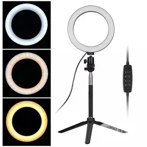 Ring Light With Stand Phone Holder For Live Stream/