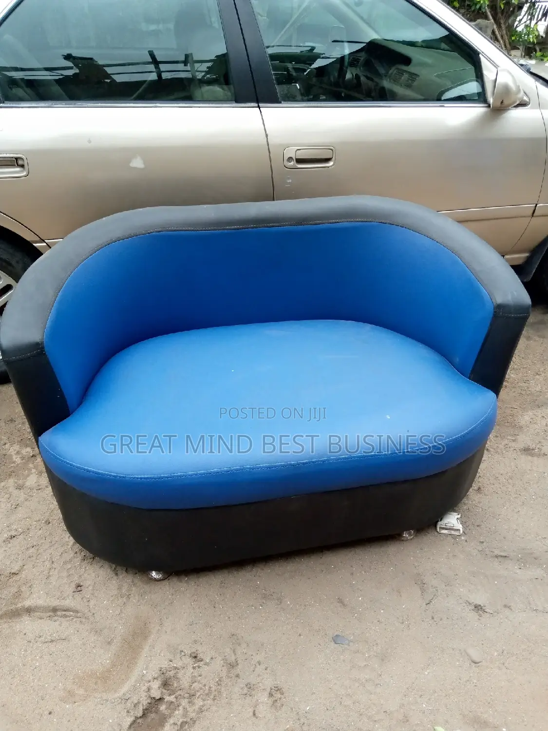 Double Seaters Sofas Blue