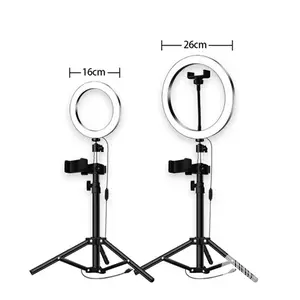 Photography Ring Light Tripod Selfie Lamp