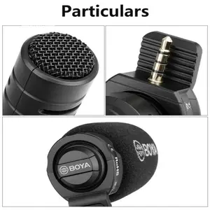 Video Vlogging Recording Microphone For iPhone Samsung