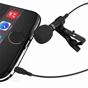 Clip-on Collar Tie Mobile Phone Lavalier Microphone