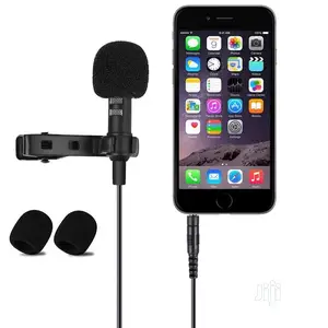 Clip-on Collar Tie Mobile Phone Lavalier Microphone